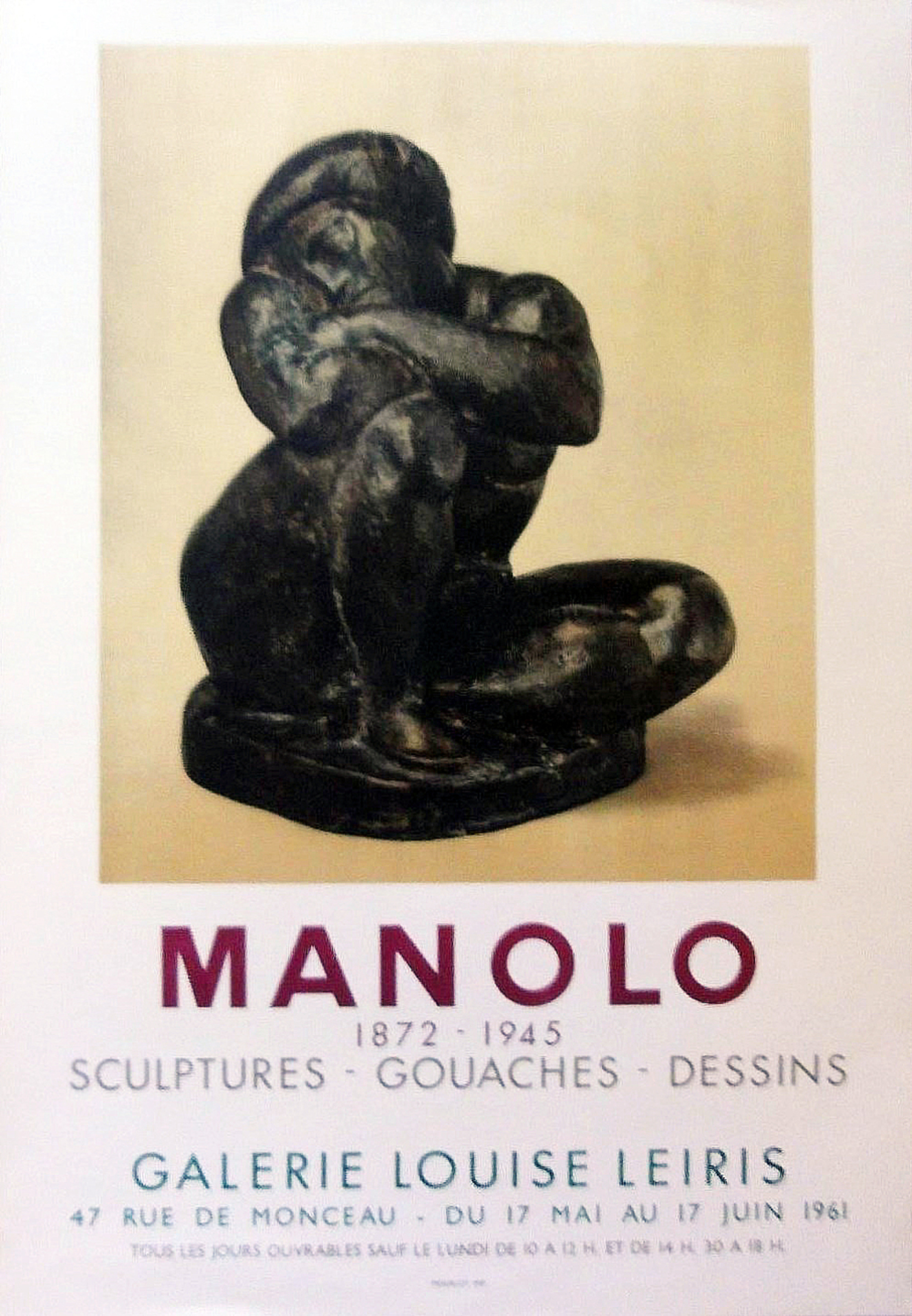 Manolo 1872-1945
Sculptures - Gouaches - Dessins Manolo 1872-1945
Sculptures - Gouaches - Dessins