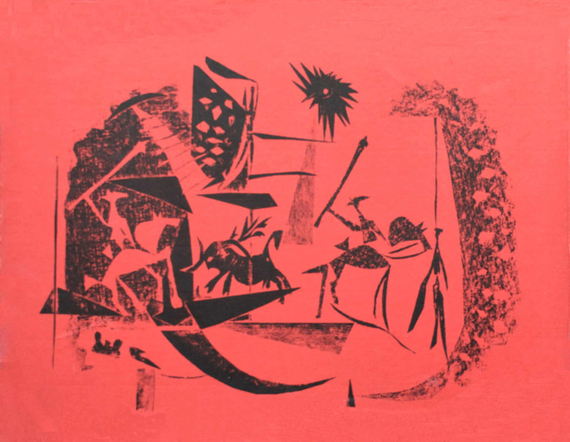 A los Toros - deutsche Ausgabe (4 Original-Lith...