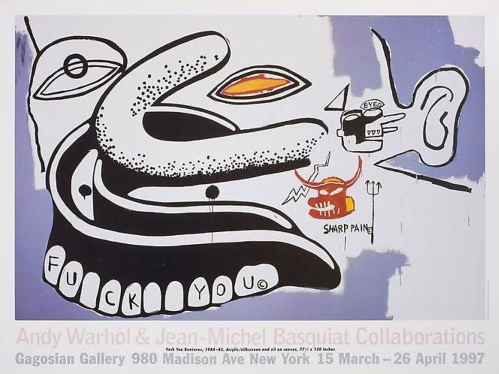 F**K YOU DENTURES Jean-Michel Basquiat, Andy... F**K YOU DENTURES Jean-Michel Basquiat, Andy...