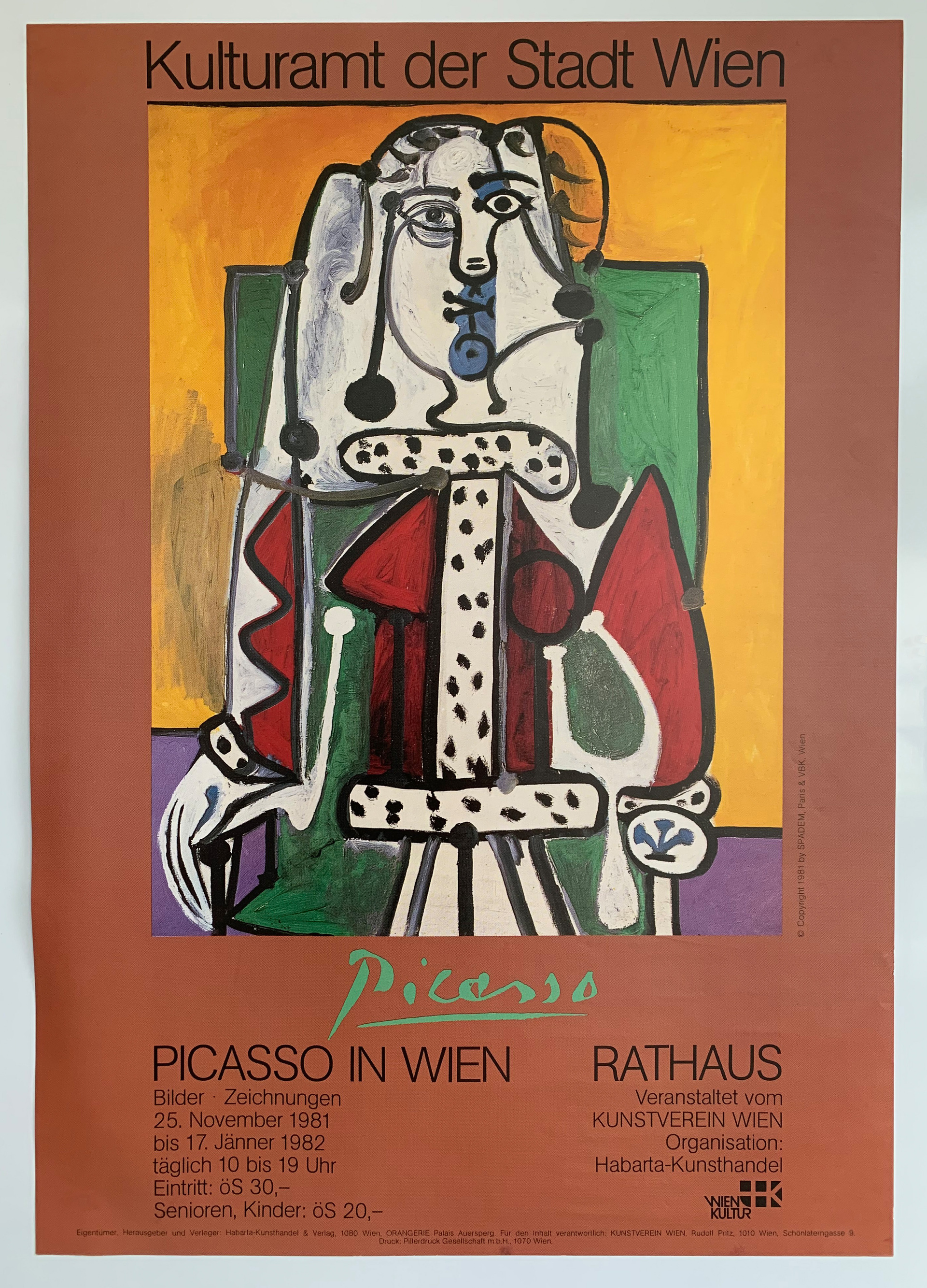 Picasso in Wien Rathaus, Kunstverein Wien - Rod...