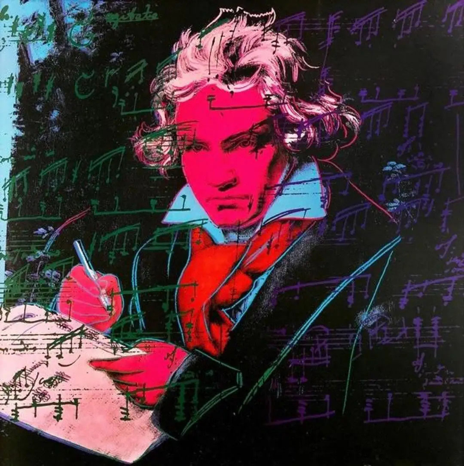Andy Warhol Kunstdruck nach dem Original von 1987 Andy Warhol Kunstdruck nach dem Original von 1987