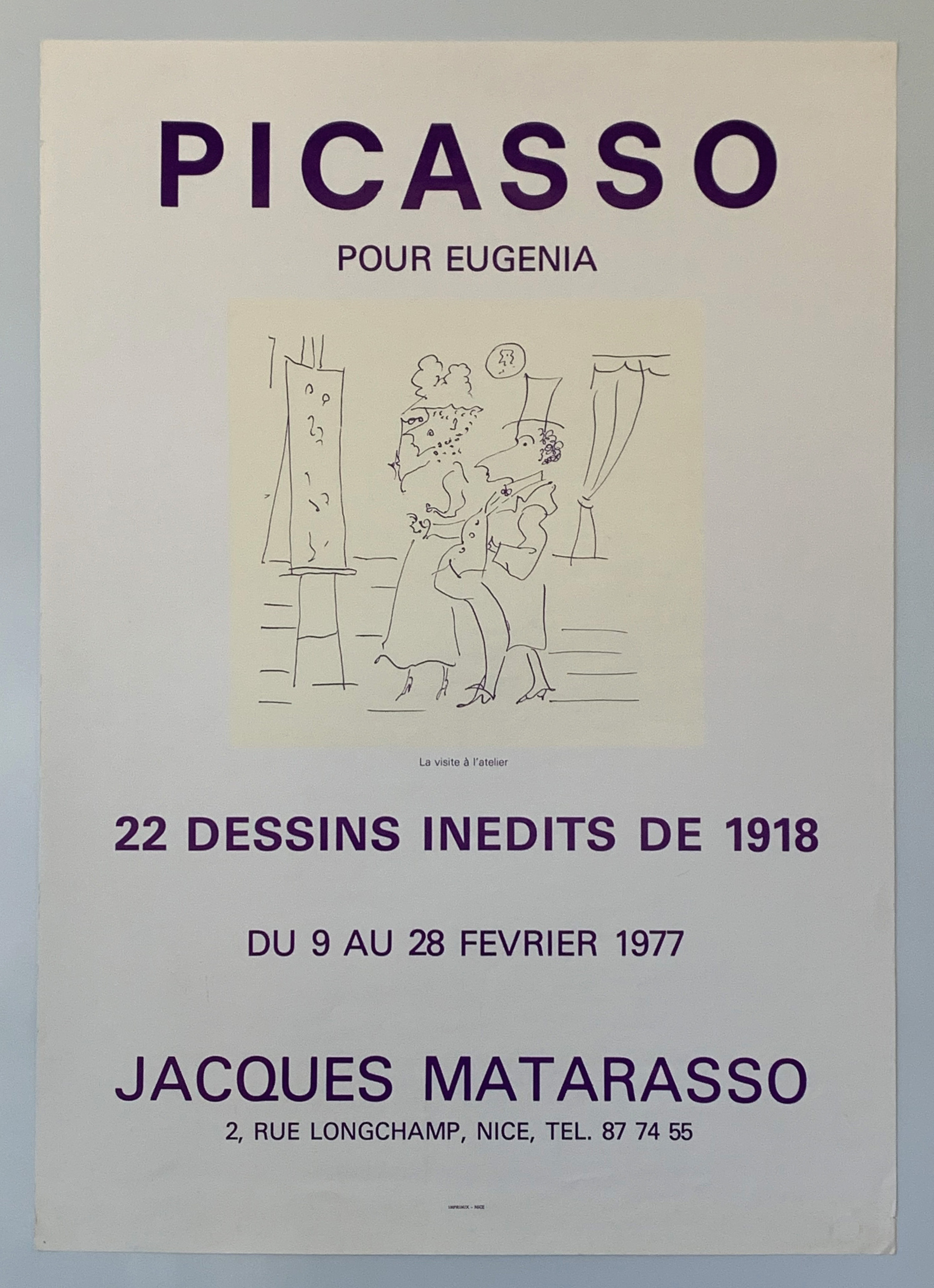 Picasso pour Eugenia - 22 unveröffentlichte Zei...