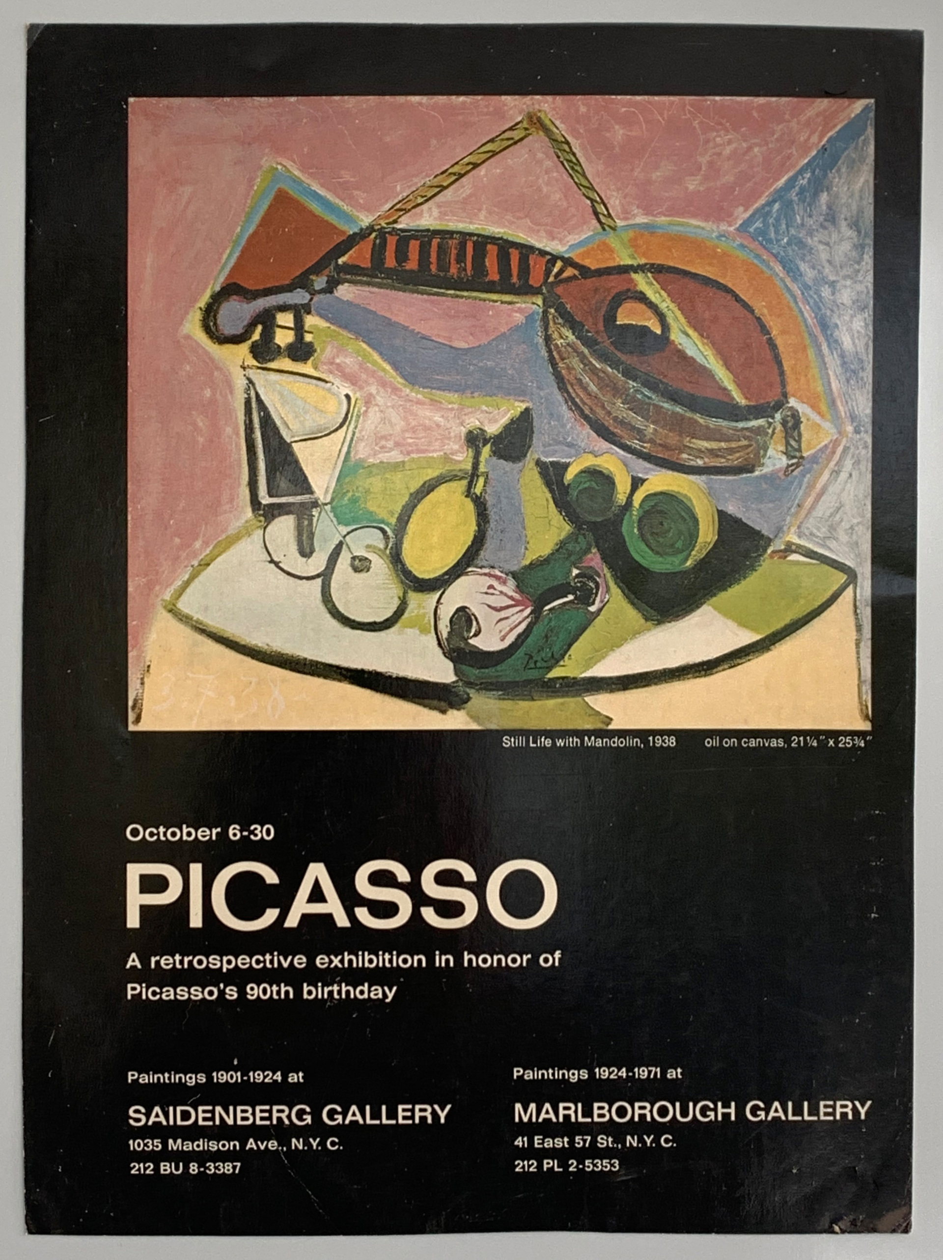 A retrospective exhibition in honor to Picasso´...