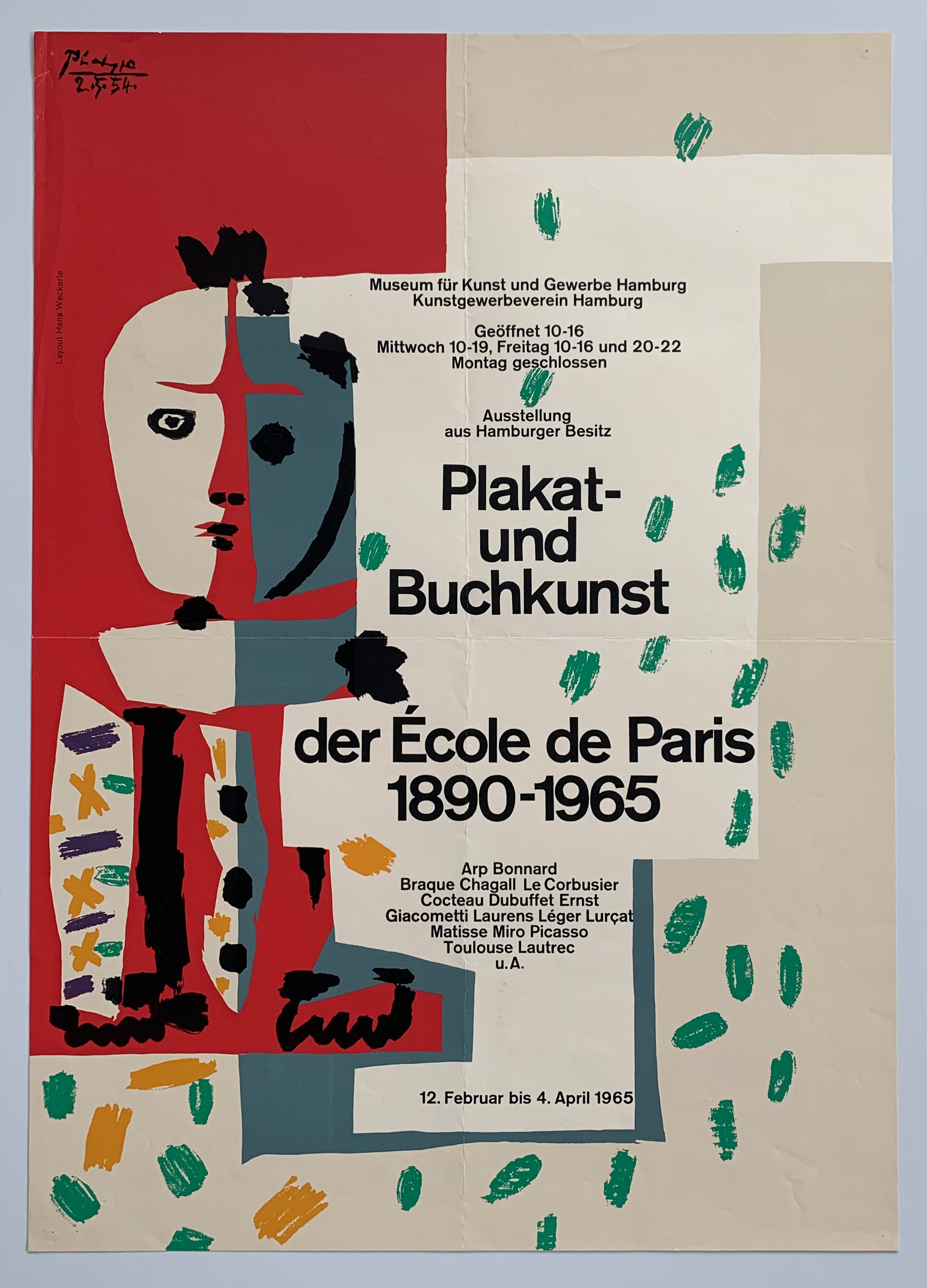Plakat und Buchkunst der "Ecole de Paris" 1890 ...