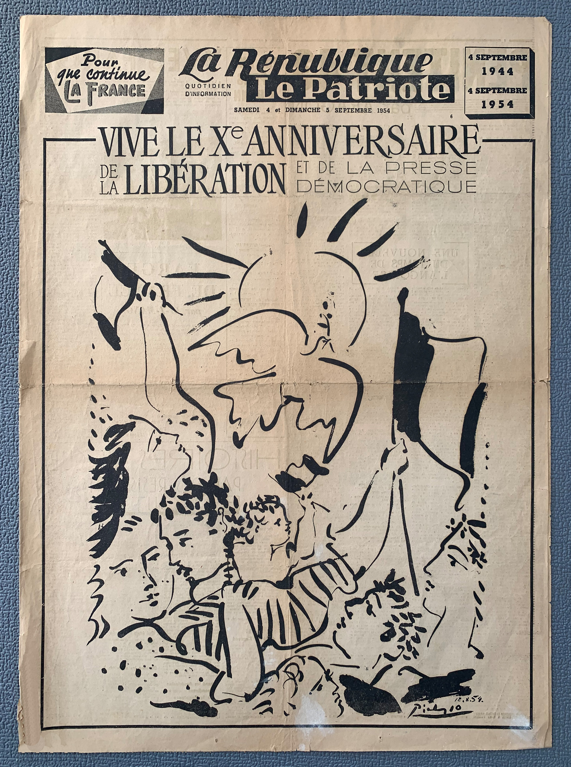 Le Patriote - 10. Jahrestag der Befreiung, 4+5....