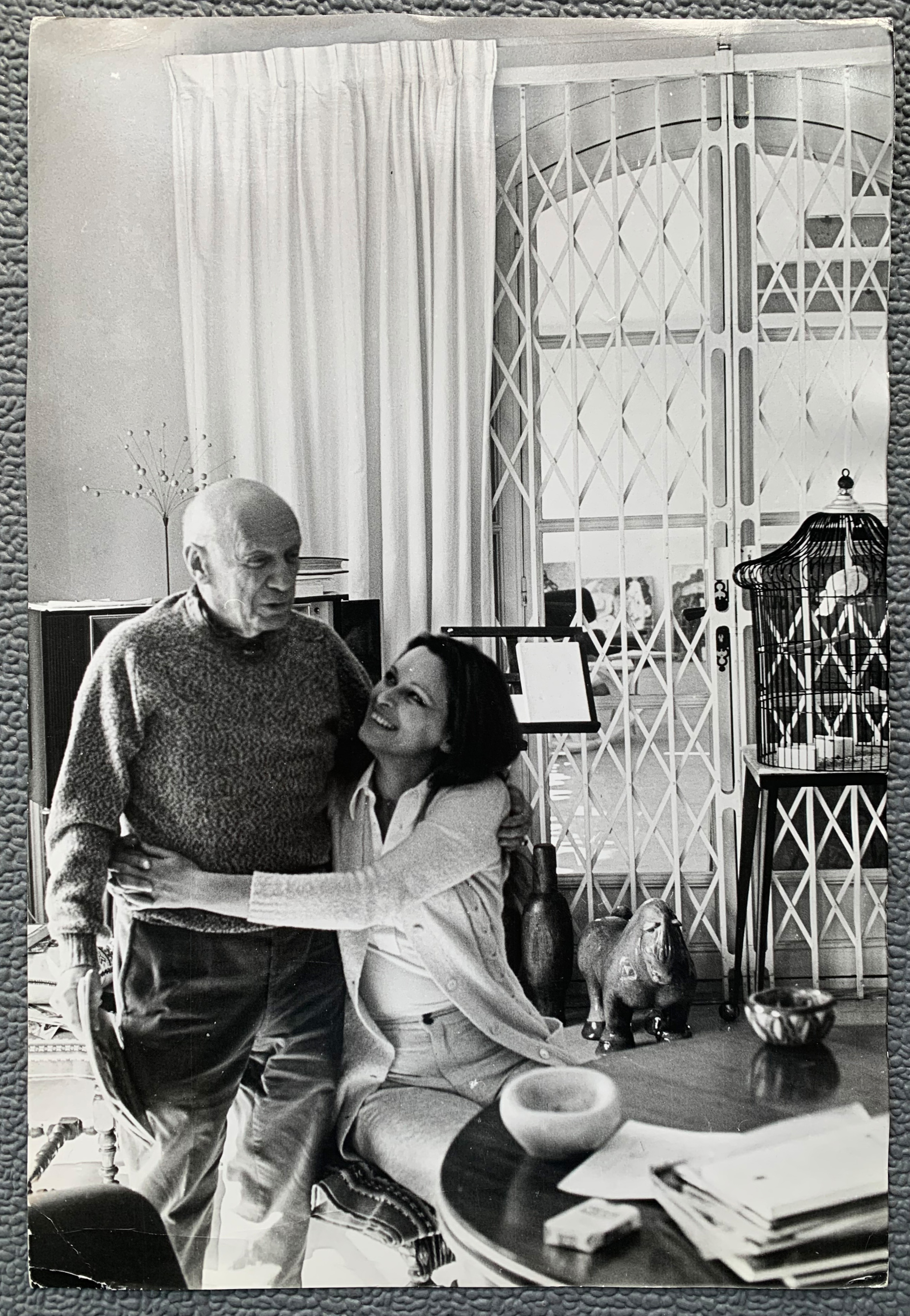 Picasso und der Filmstar Lucia Bose, der Gattin...