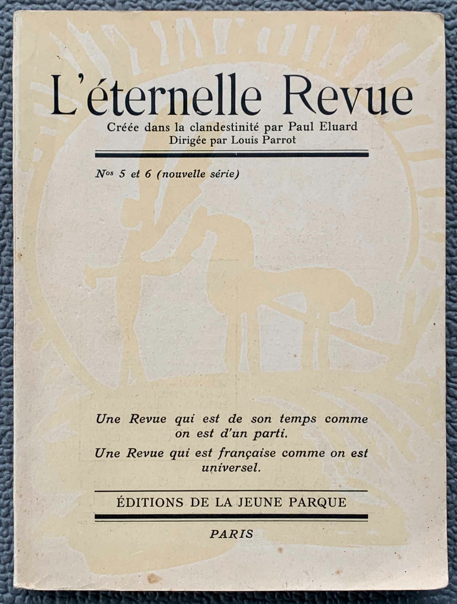 L´Eternelle Revue Nr. 5 et 6