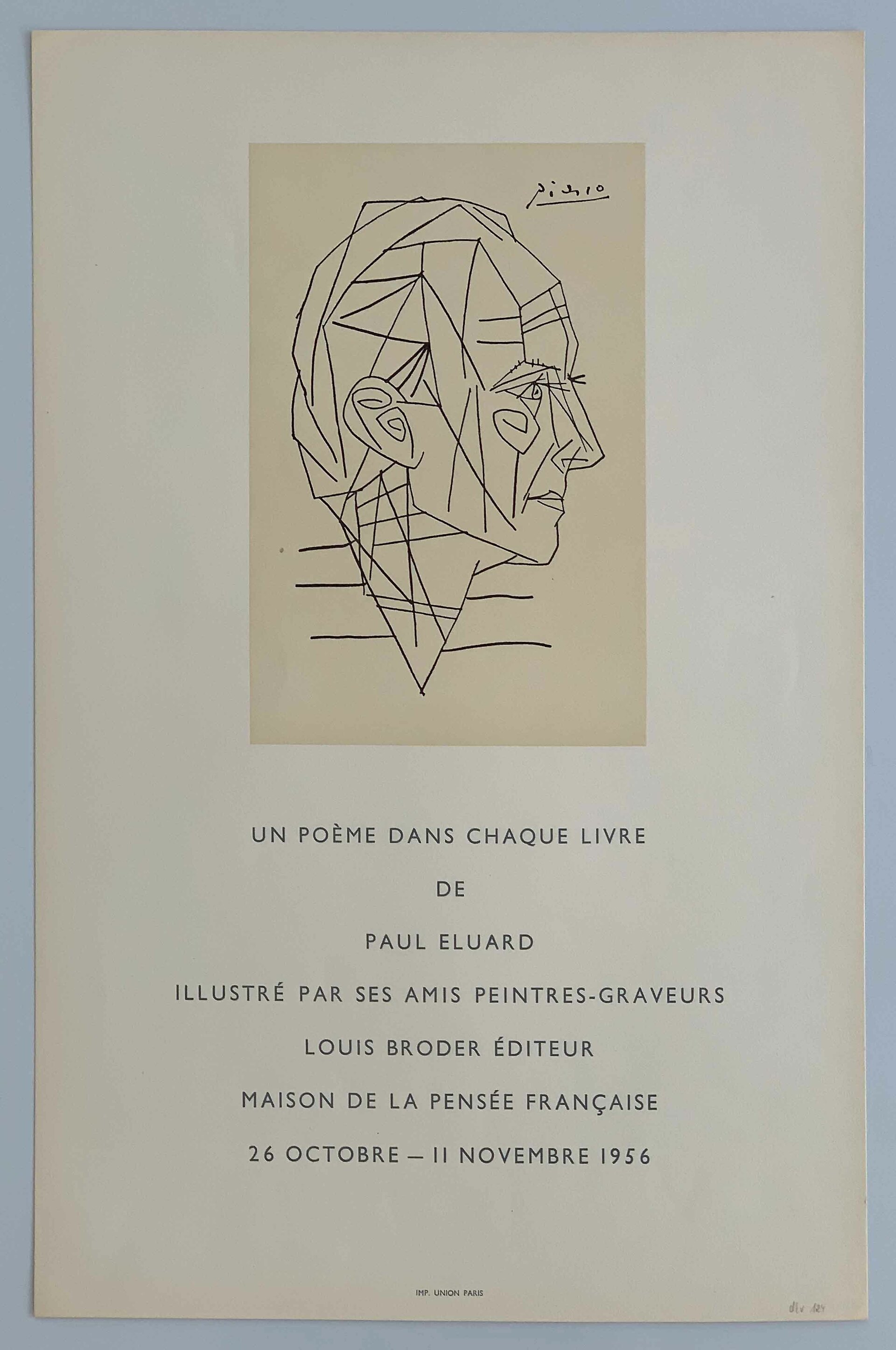 „Ein Gedicht in jedem Buch“ von Paul Eluard, il...