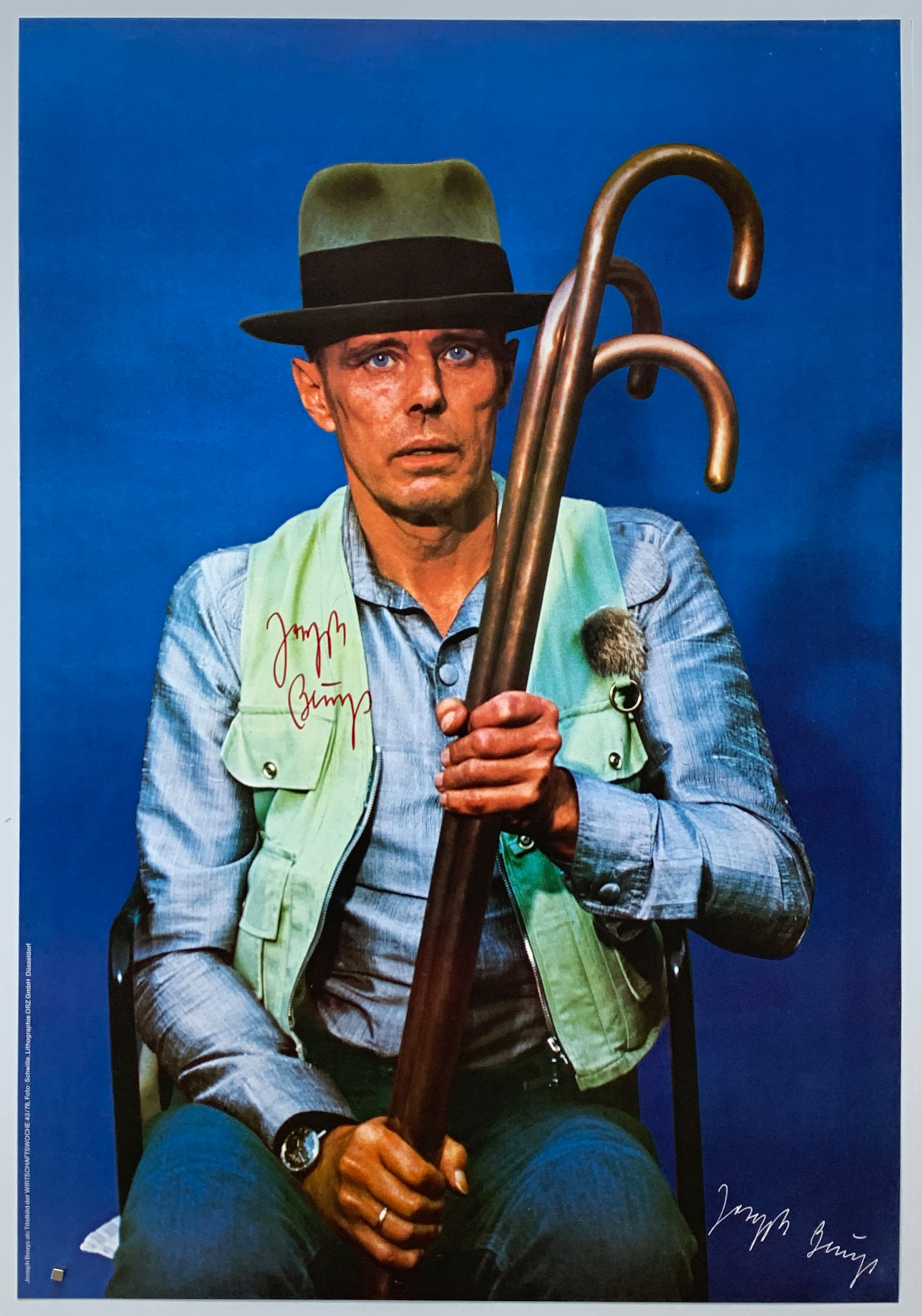 Joseph Beuys. Titelbild Wirt­schaftswoche, Nr. ...