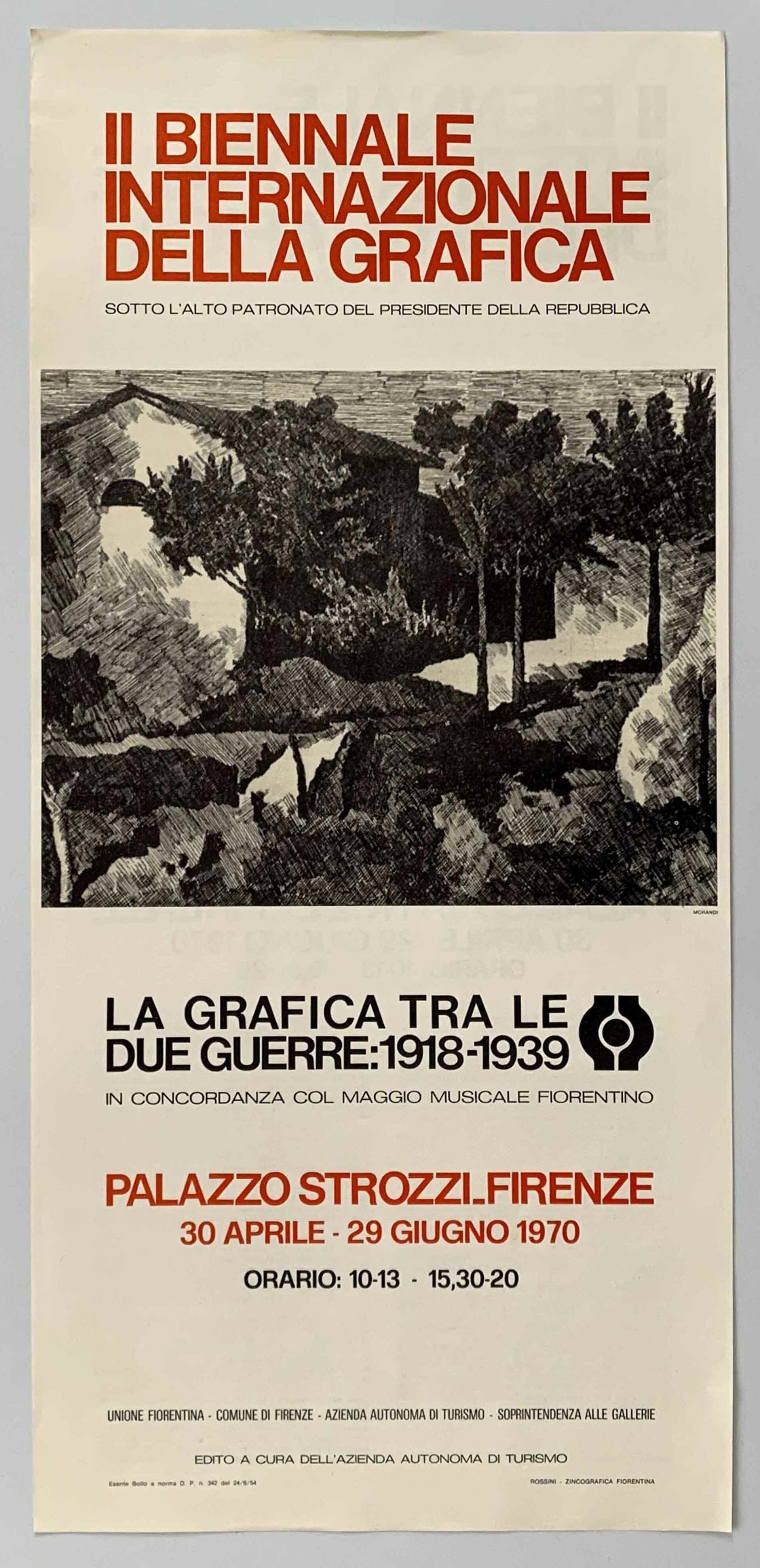 II Biennale Internazionale della Grafica. -  Mo...