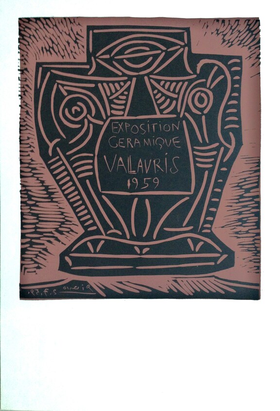 Keramik – Ausstellung Vallauris 1959 CZW dtv 153