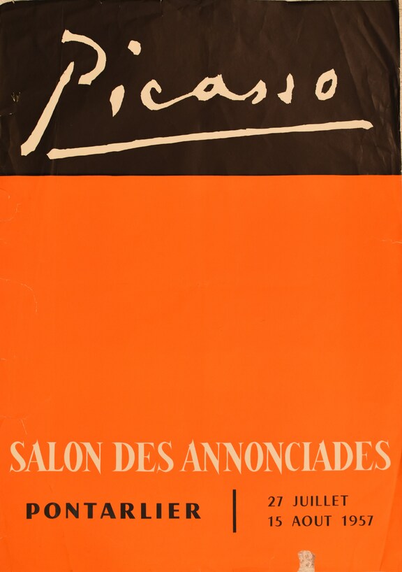 Picasso-Ausstellung im Salon des Annunciades 1957