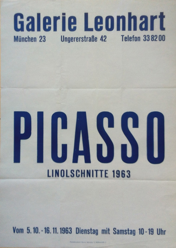 Picasso, Linolschnitte 1963
CZW dtv 463