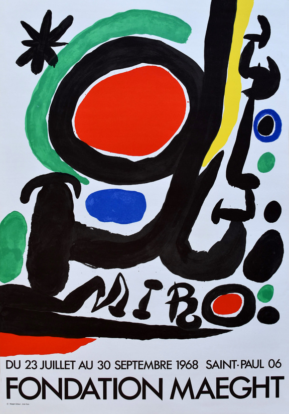 AUSSTELLUNG »MIRÖ, FONDATION MAEGHT«. 1968
Pic...