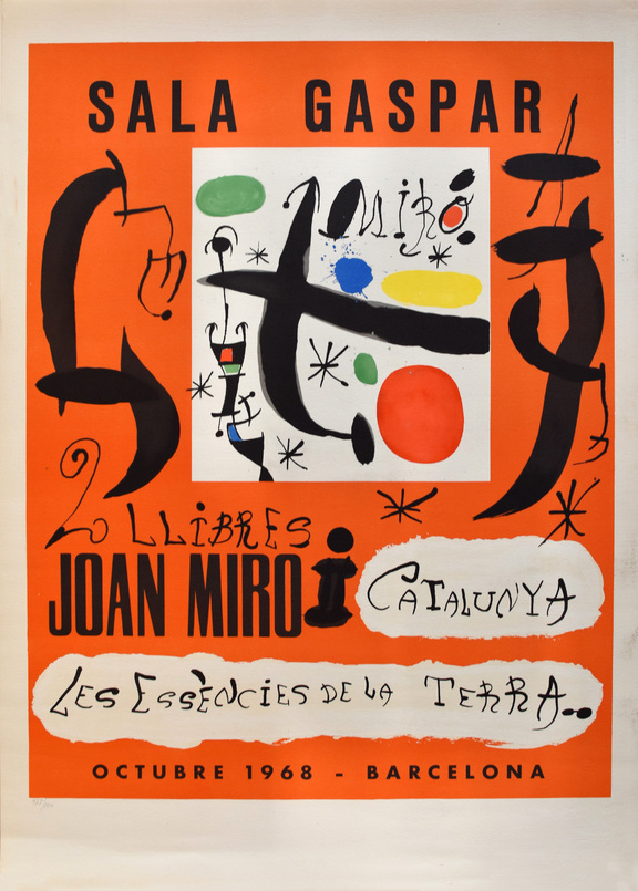 Picazo 33  »2 LLIBRES: JOAN MIRO I CATALUNYA - ...