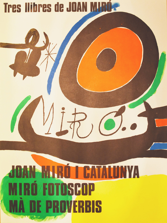 PRÄSENTATION VON DREI BÜCHERN MIROS IN JAPAN. 1...