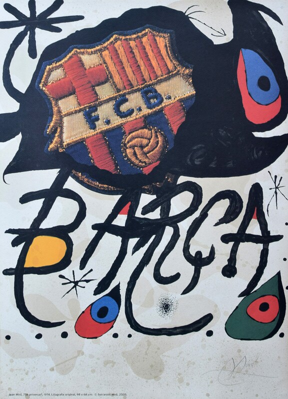 »FUTBOL CLUB BARCELONA«. 1974
Picazo 82 vor de...