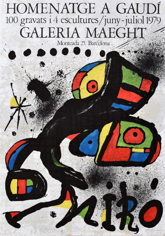 AUSSTELLUNG »HOMENATGE A GAUDI«, 1979, Picazo 113