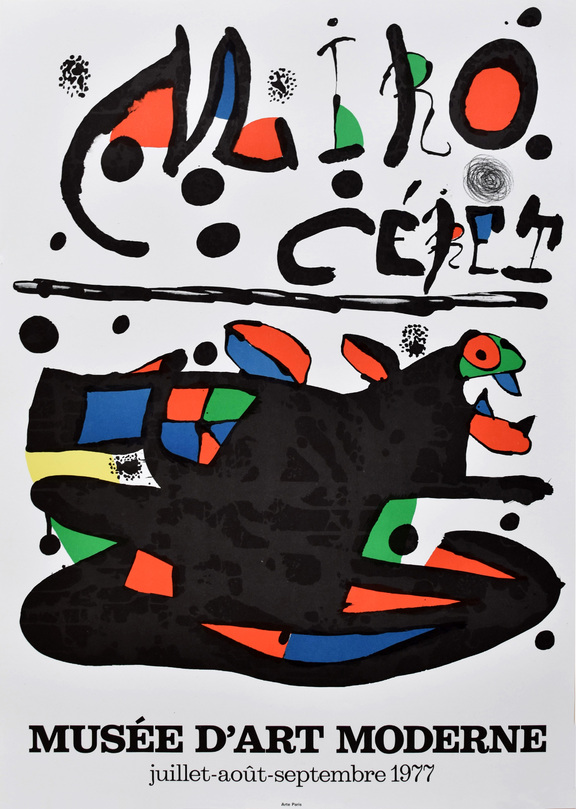 Picazo 95  AUSSTELLUNG »MIRO - CERET«. 1977
