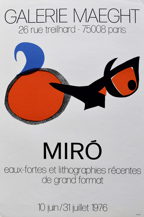 eaux fortes et lithogrphies recentes Maeght 1976