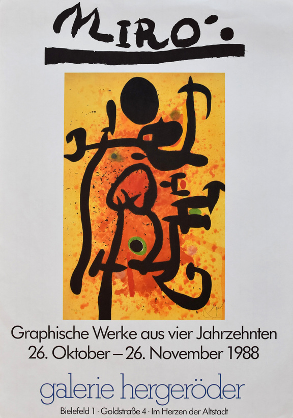 Graphische Werke aus vier Jahrzehnten  1988