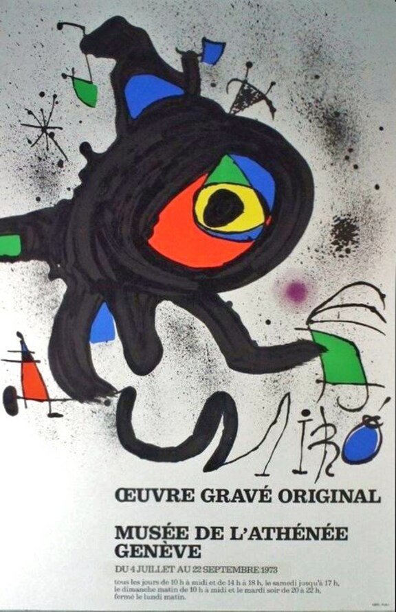 AUSSTELLUNG »OEUVRE GRAVÉ ORIGINAL«. 1975
Pica...