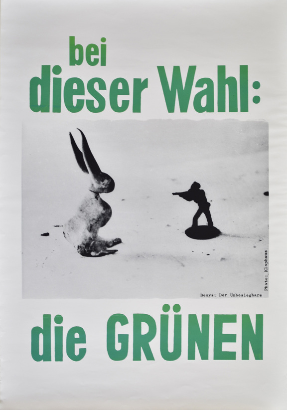 bei dieser Wahl: die GRÜNEN. (FIU, 1979 und spä...