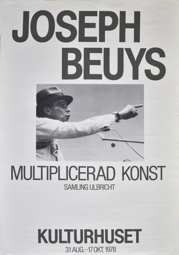 JOSEPH BEUYS, MULTIPLICERAD KONST, SAMLING ULBR...