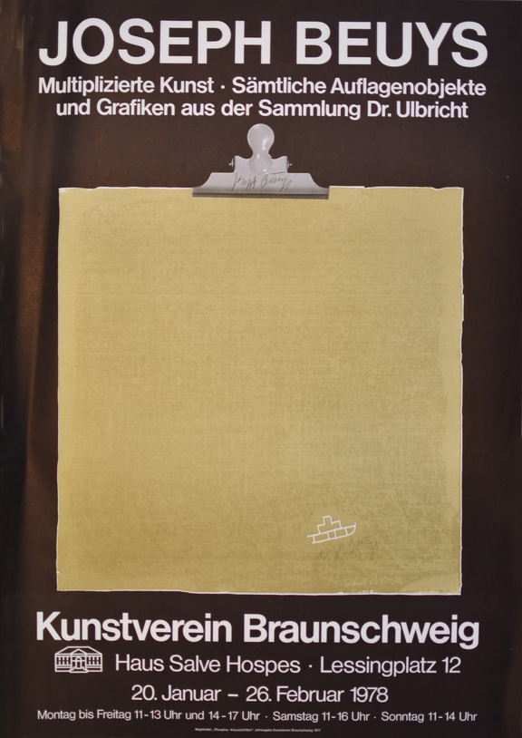 JOSEPH BEUYS. Multiplizierte Kunst . Sämtliche ...