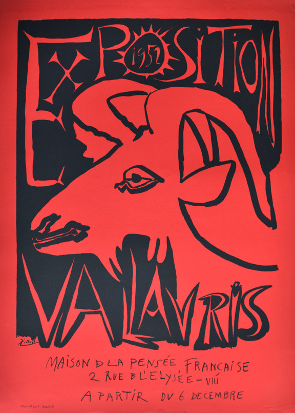 Ausstellung Vallauris 1952 - CZW dtv 77 rot