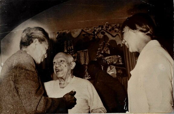 Picasso und Wilfredo Lam Picasso und Wilfredo Lam