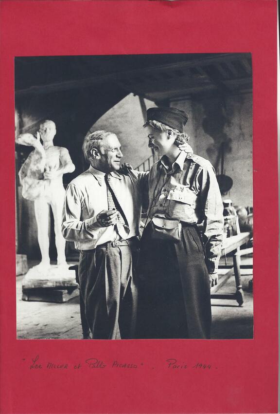 Lee Miller (1907-1977) und Pablo Picasso (vermu... Lee Miller (1907-1977) und Pablo Picasso (vermu...