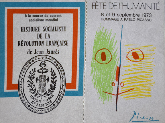 Fete de Humanite 1973, Ausweis