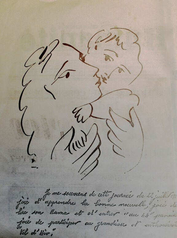 L´Humanite 30.6.1947- Rückseite Bilder aus Visa...