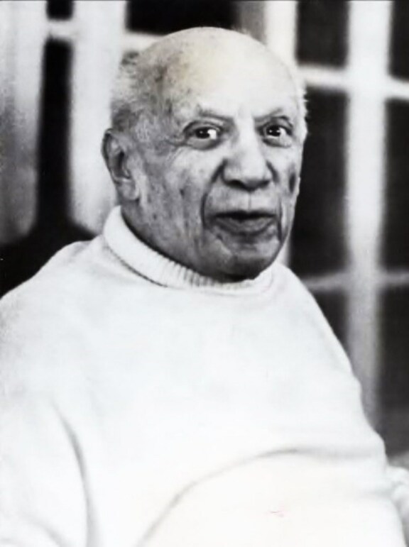 Pablo Picasso, der sein Werk von Guernica bis z...