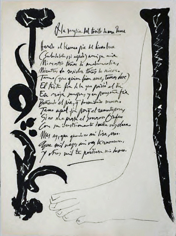 "A la Sangria...", aus Gongora - Original  auf ...