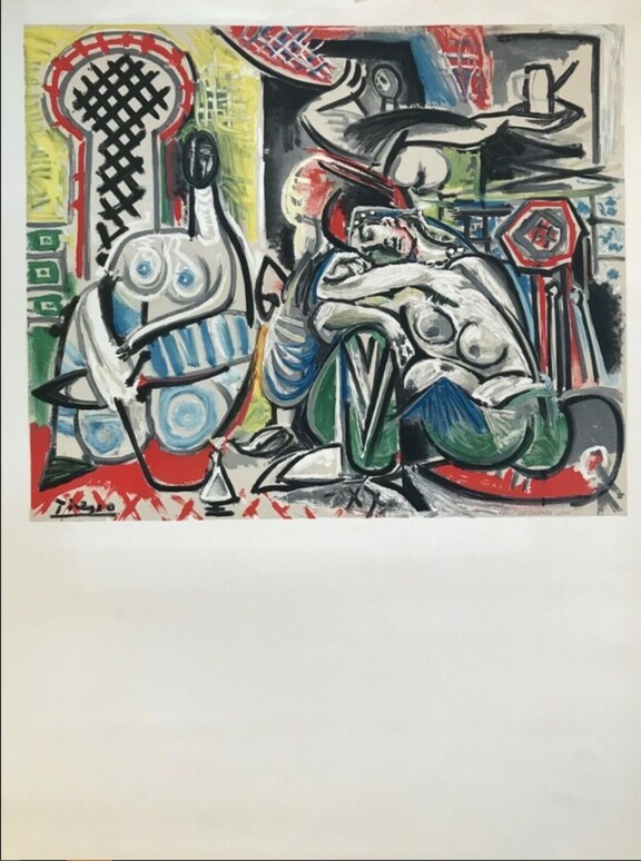 Le dejeuner sur herbe vor d. Schrift, Arches CZ...