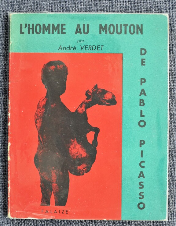 L'homme au mouton de Pablo Picasso. Widmung, si...