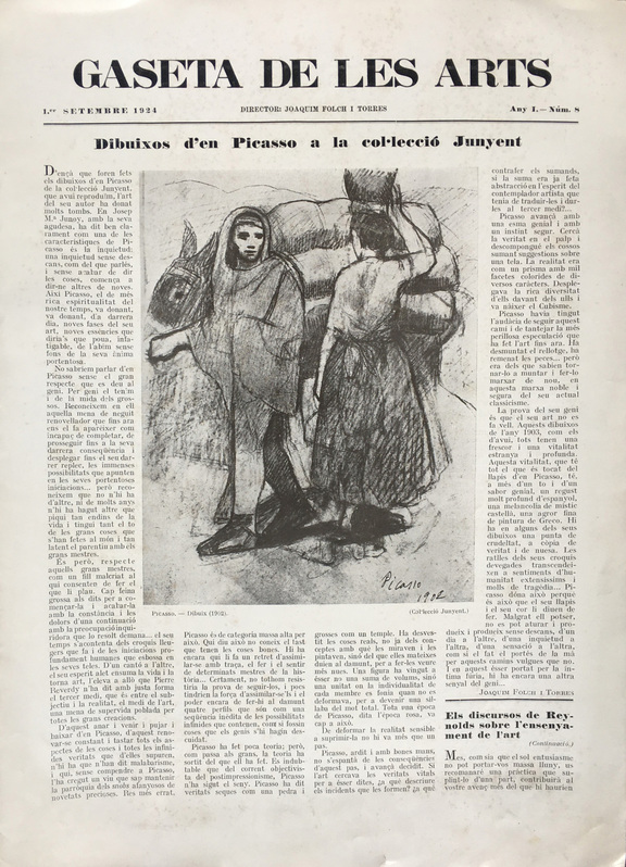 gaseta de les arts 1924