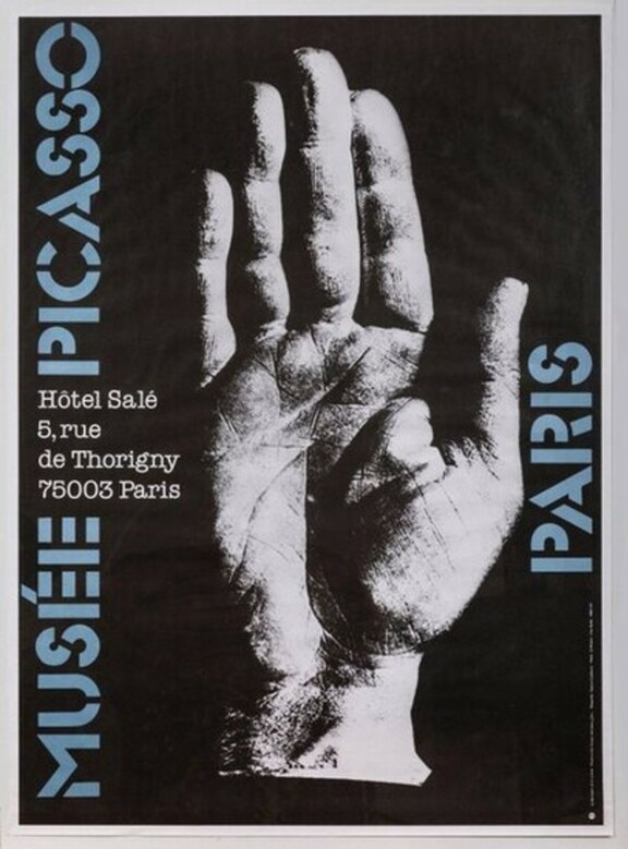 Die Hand Picassos -Brassai - großes Plakat  - R...