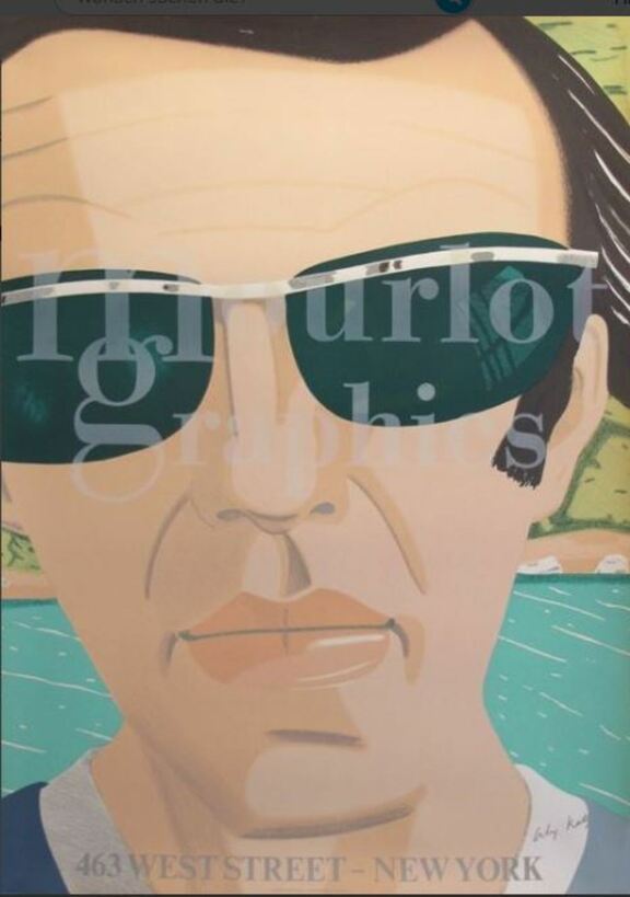Self Portrait with Sunglasses - Plakat 