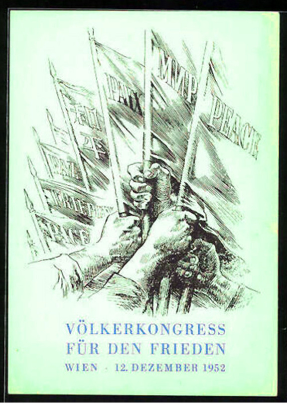 Völkerkongress für den Frieden Wien 12. Dezembe... Völkerkongress für den Frieden Wien 12. Dezembe...