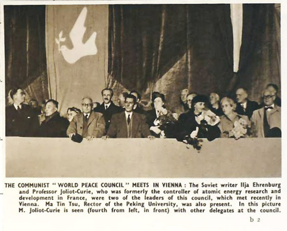 1952 Kommunistischer Weltfriedensrat tagt in Wi... 1952 Kommunistischer Weltfriedensrat tagt in Wi...