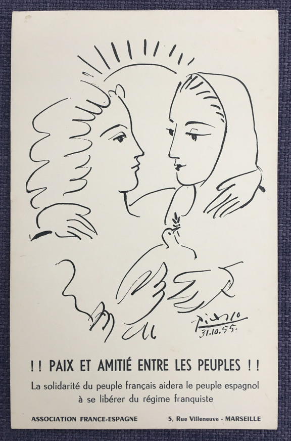 Paix et Amitie entre les Peuples - Deux femmes....
