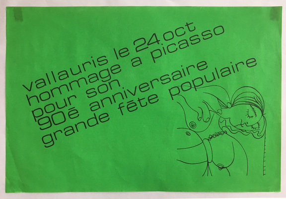 90 Geburtstag Hommage a Picasso, Vallauris