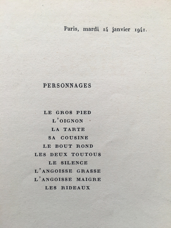 Le Desir Attrape par la Queue  par Picasso - Ga...
