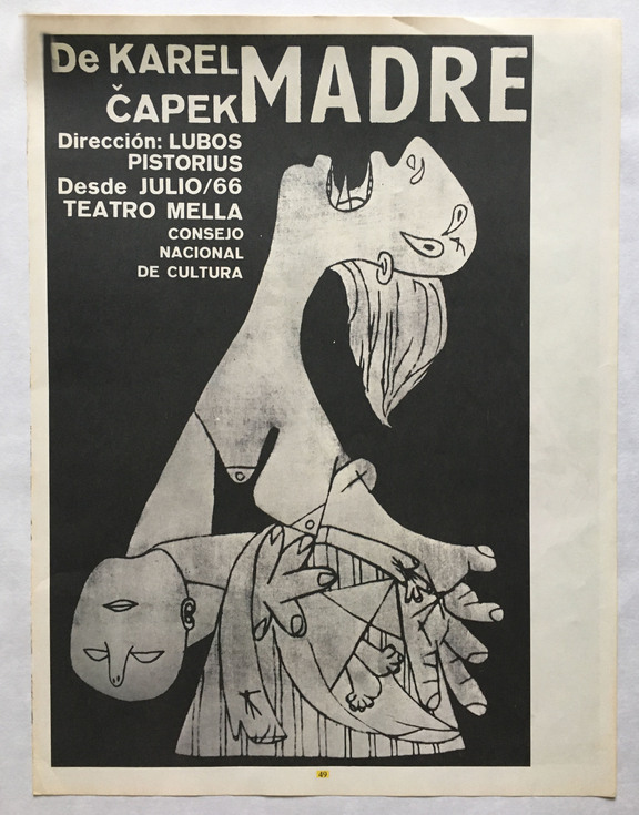 Mutter mit totem Sohn Ausschnitt "Guernica" - T...