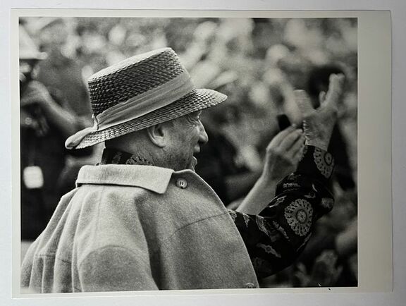 Picasso winkt dem siegreichen Torero zu 1966 - ...