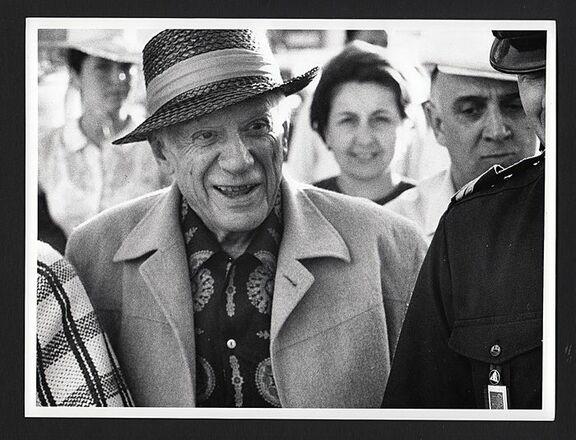 Picasso beim Stierkampf - Frejus  1966