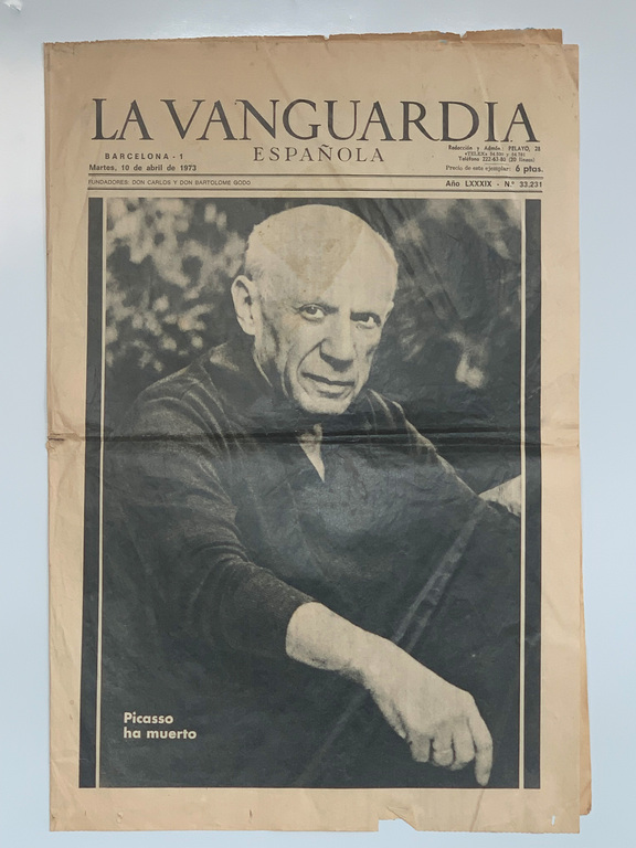 LA VANGUARDIA - Tod Picassos